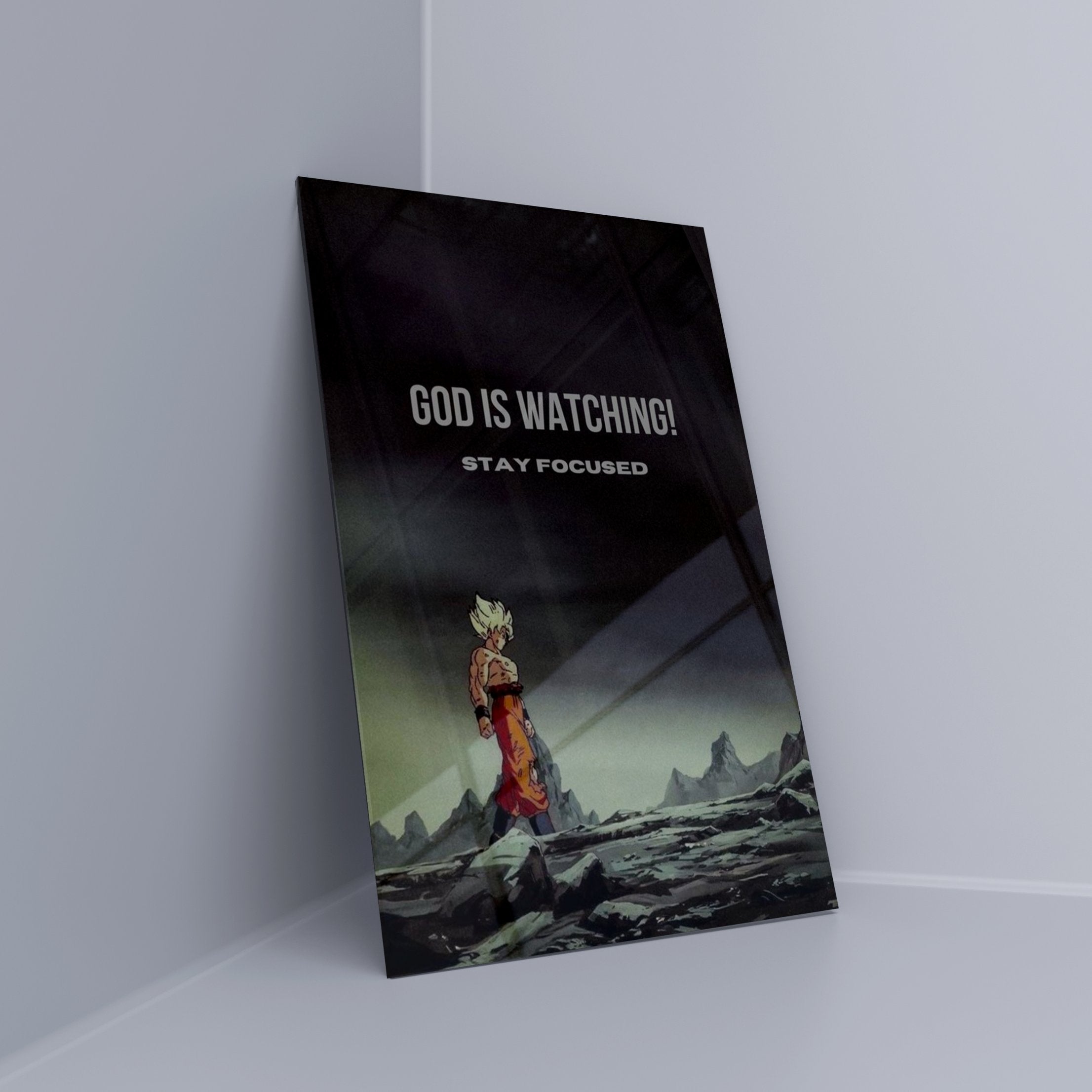 GOD IS WATCHING | Acrylglas