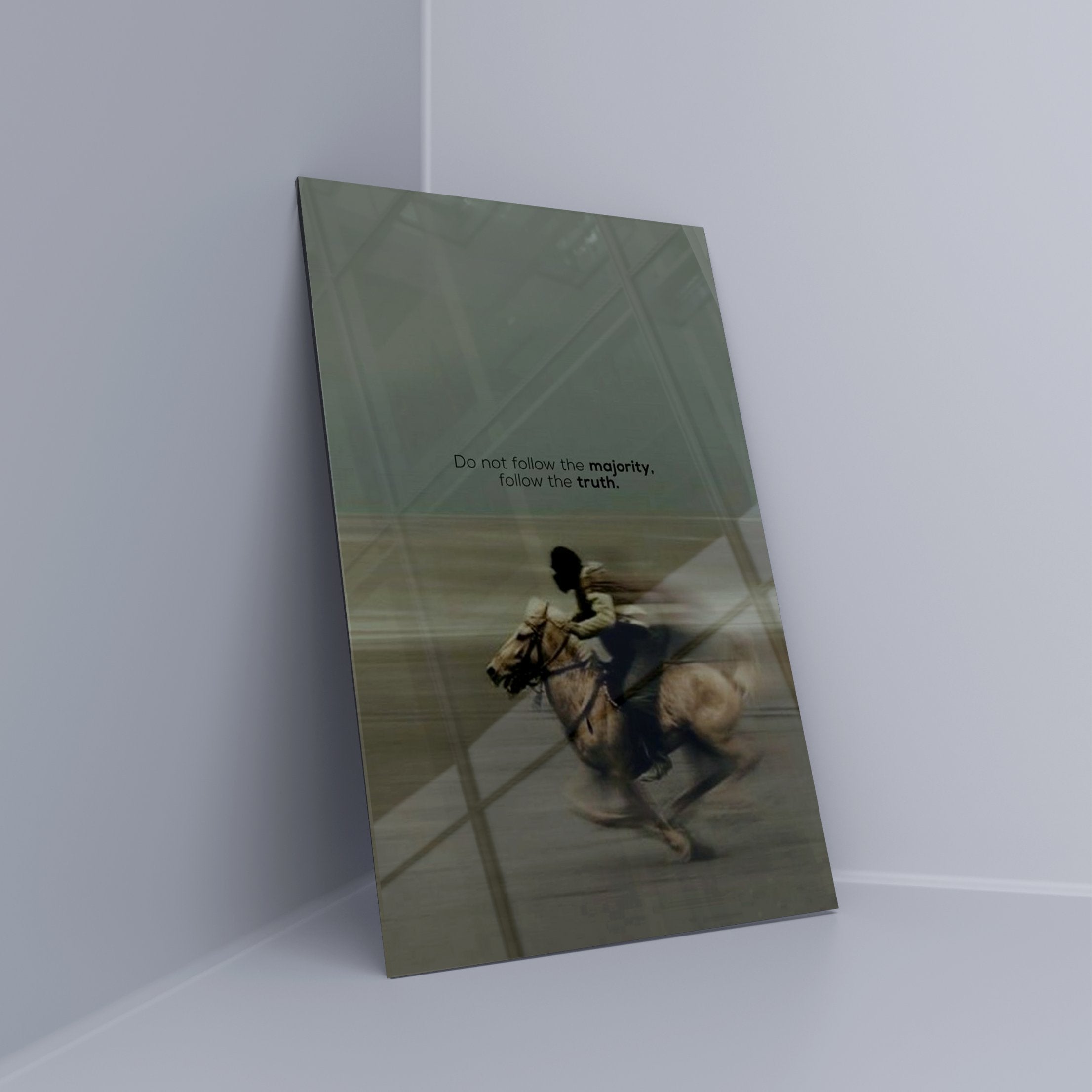 FOLLOW TRUTH | Acrylglas