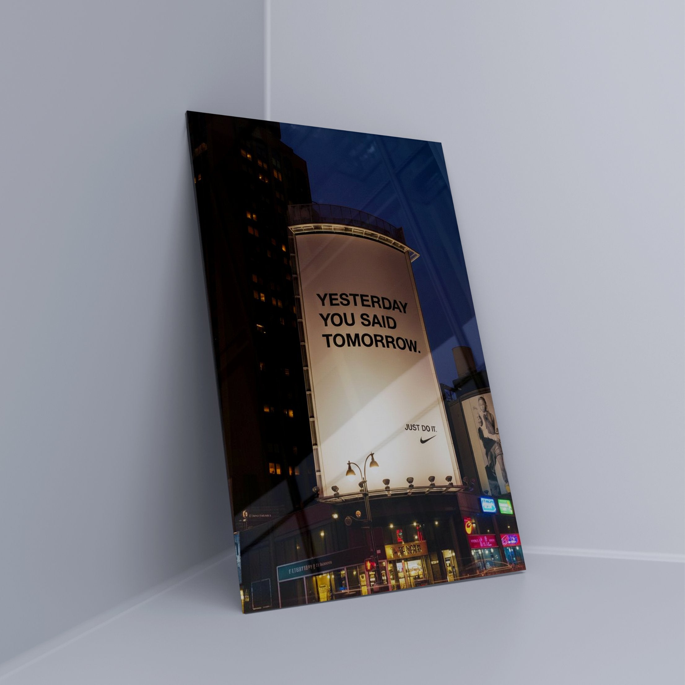 YESTERDAY YOU SAID TOMORROW | Acrylglas